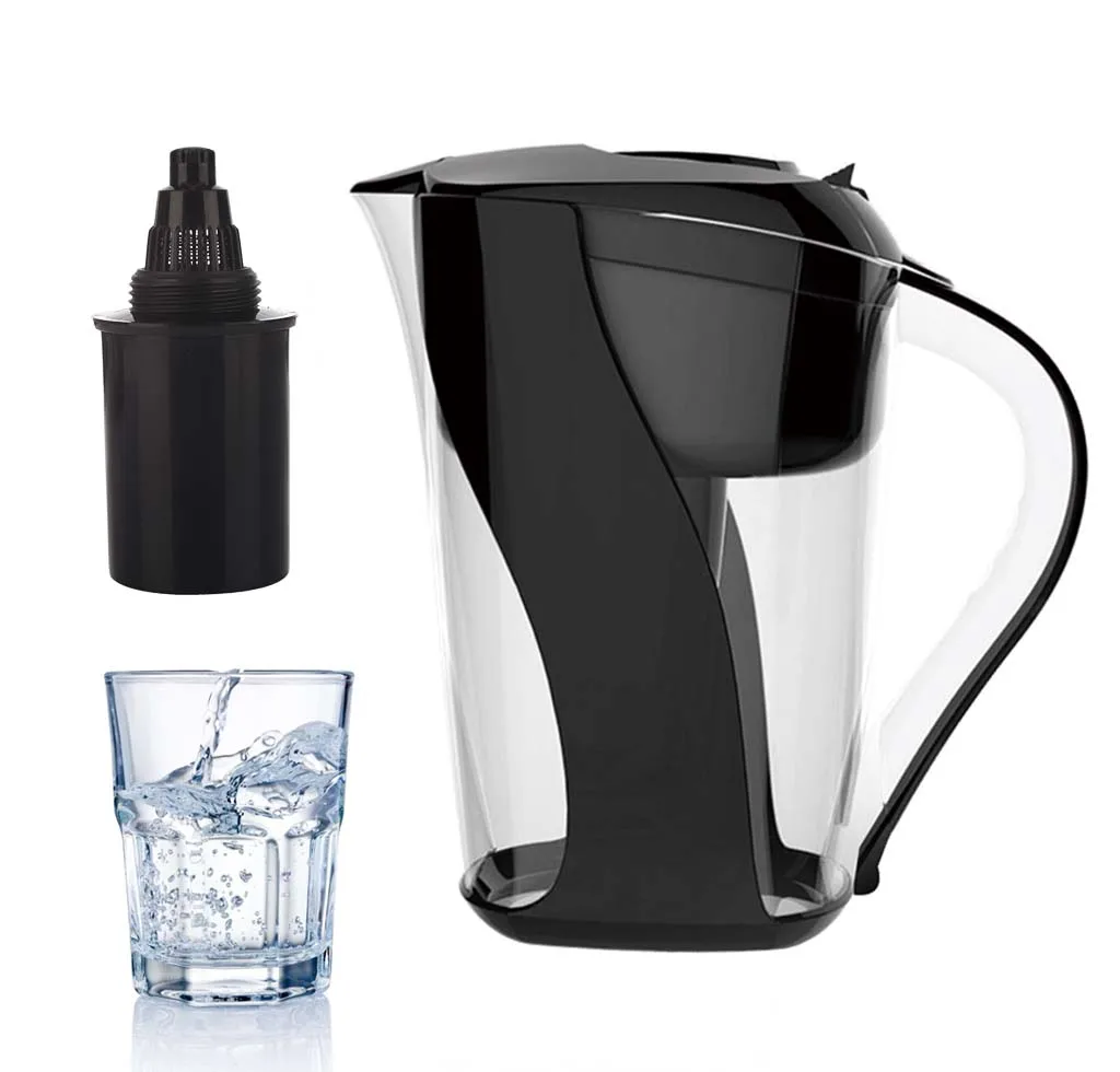 3.5L 6 Stage Portable Alkaline Water Pitcher Water Filter Purifier Filtration Jug Antioxidant Water Ionizer