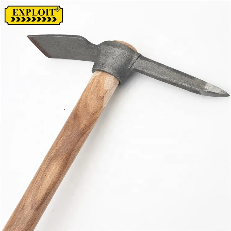 
 Оптовая продажа, топор для садового сельского хозяйства, плоский стальной кирпич, инструменты, кирпич с деревянной ручкой  