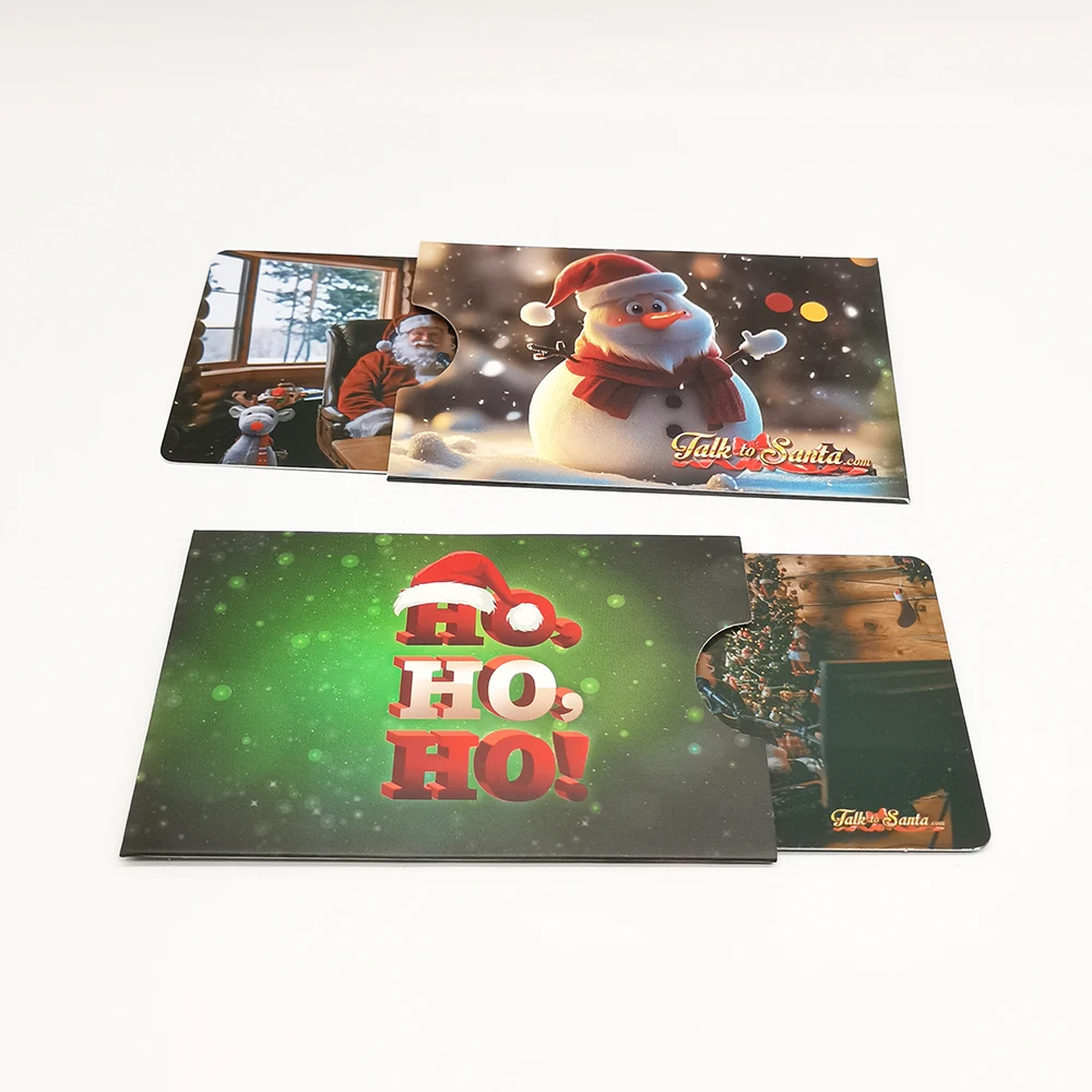 Custom Design Printing Plastic Promo Gift Card