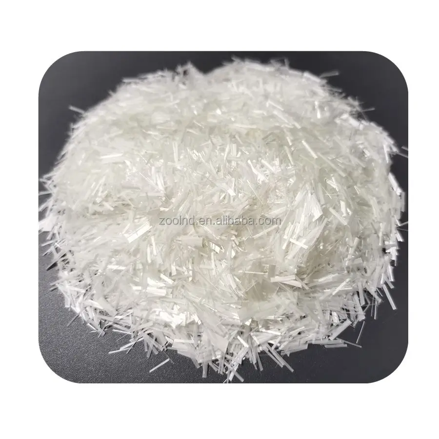 AR Glass Fiber Chopped Strand BGM GRC UHPC Reinforced Glass Fiber for Concrete