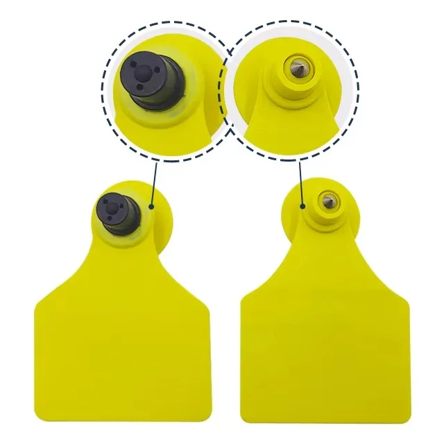 High quality customized TPU material animal ear tag for cattle sheep pig farm