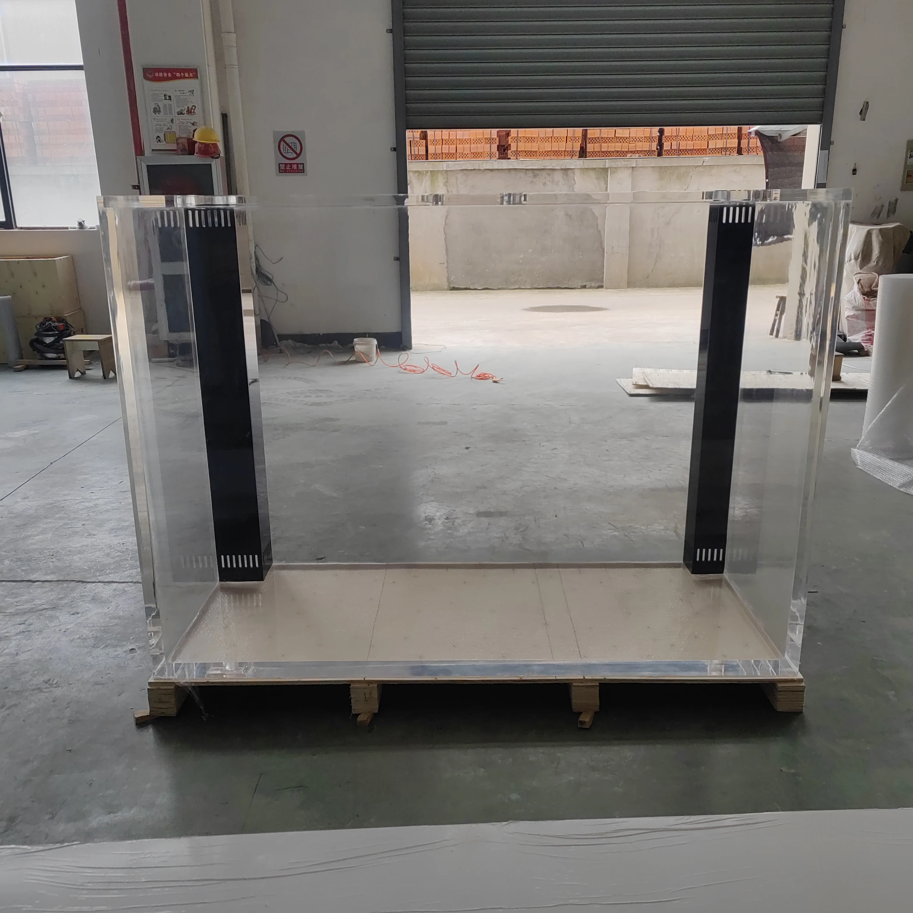 Wholesale cheap modern glass transparent aquarium board filter equipments for fish tank