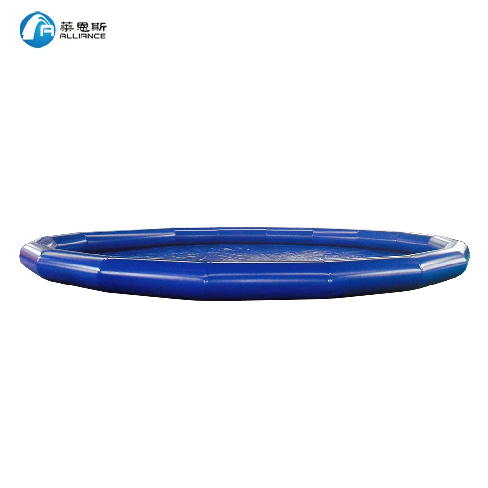 Round inflatable pool dia16m giant water pool cheap pvc pond