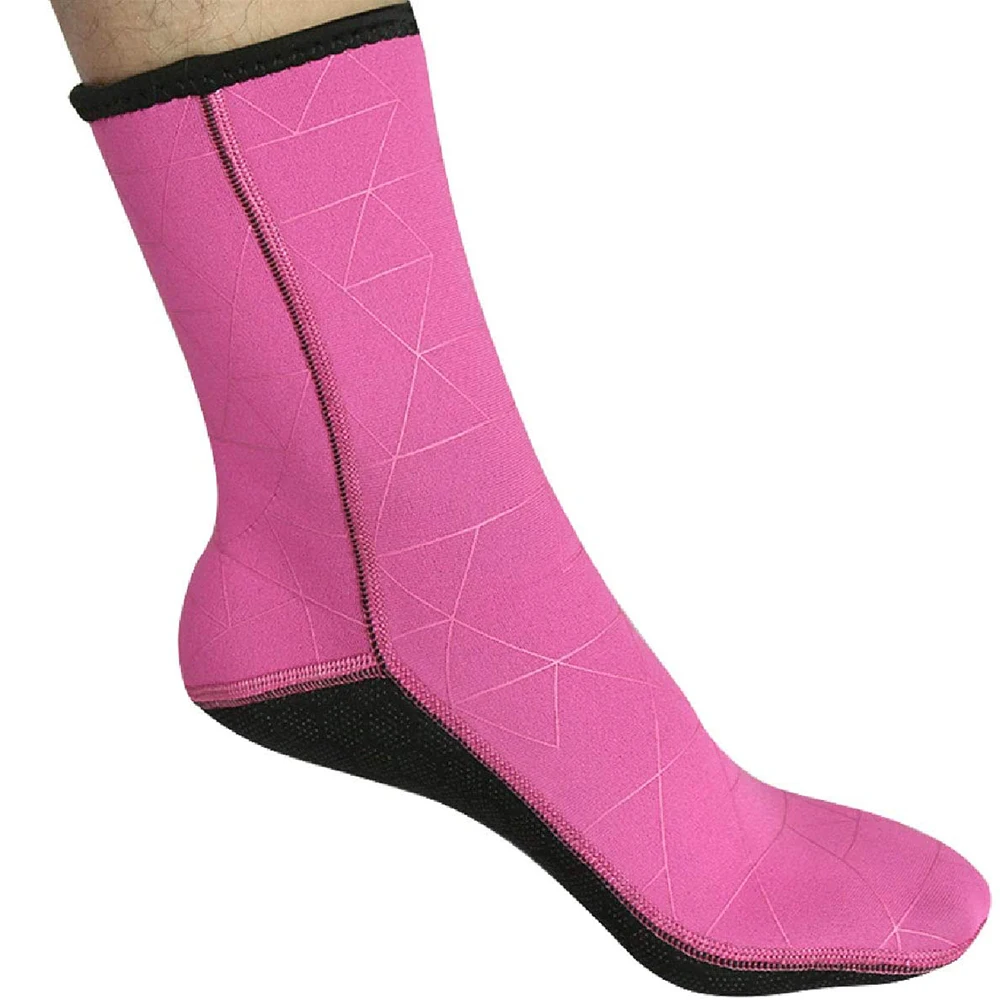 Custom Women Men Anti Slip Flexible  3MM 5MM Neoprene Water Fin Sock Diving Socks