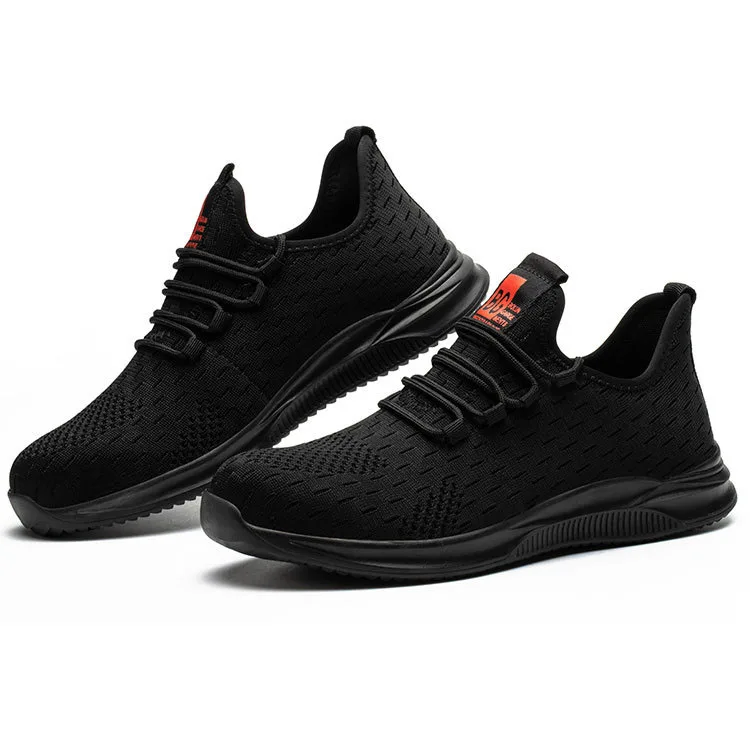 2024 American Breathable Puncture Proof Steel Toe Work Boots Construction Industry Sports Safety Shoes