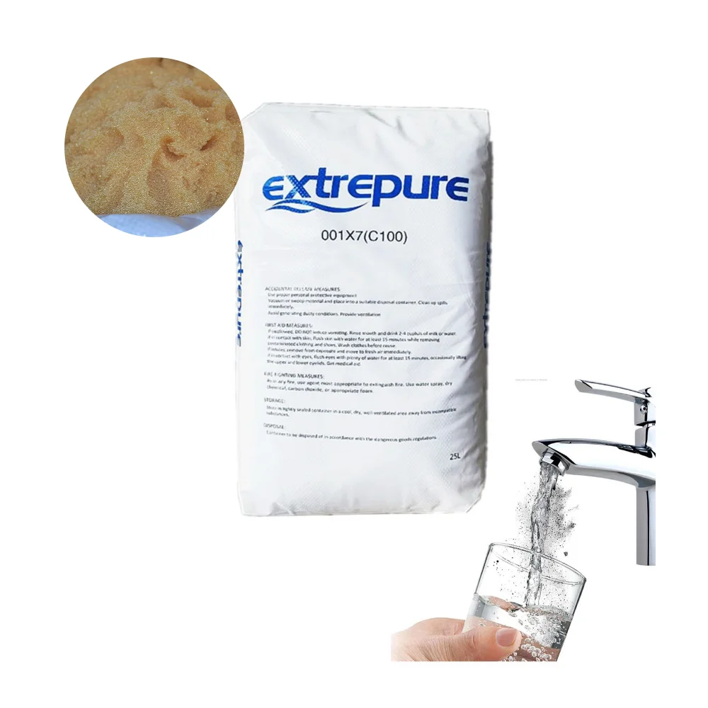 Water Softener Cation Resin Ion Exchange Resin OEM Suppliers Strong Acid Cation Resin For Water Treatment Drinking