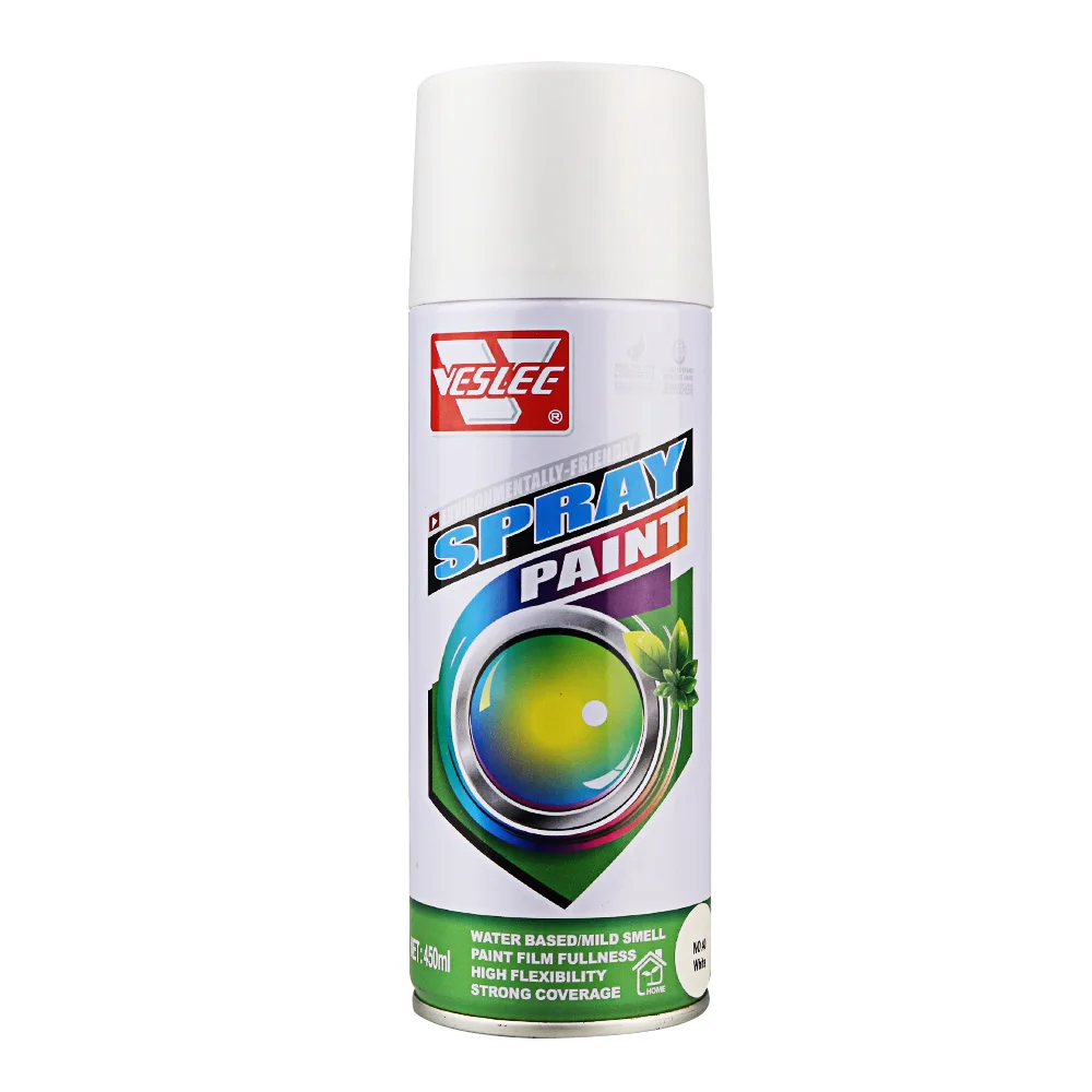 Eco-friendly Fast Drying Acrylic Water Based Aerosol Spray Paint