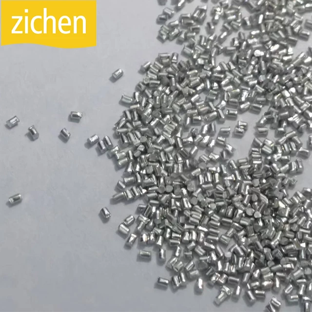 ZICHEN 99.9% pure AL/Aluminum ball, aluminum pellet, aluminium granules 0.4-2.0MM