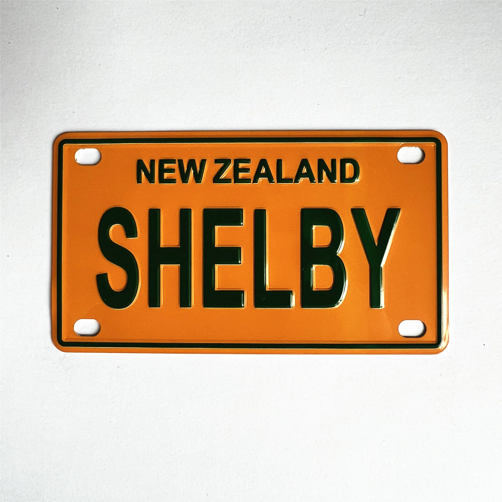 Aluminium Mini License Plate For Bicycles, Bikes, ,high quality personalized with your design custom Decorative plate