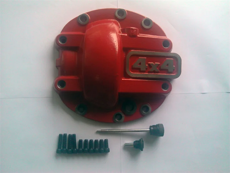 Factory supply high quality iron 4WD 4x4 front and rear differential cover