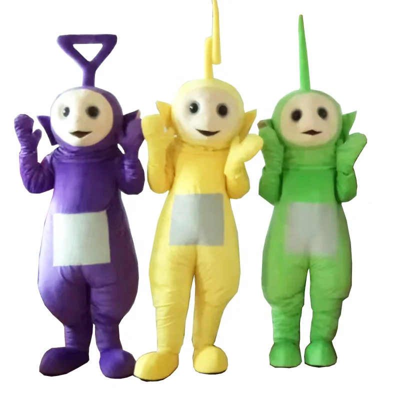 Running Fun custom CE teletubbies movie cartoon mascot costume for cosplay