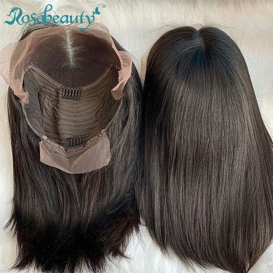 
Rosabeauty высокого качества от китайских поставщиков бразильские волосы Virgin (не подвергавшиеся химическому воздействию), опт, Короткие парик горячая Распродажа 13x4 кружева передние парики 