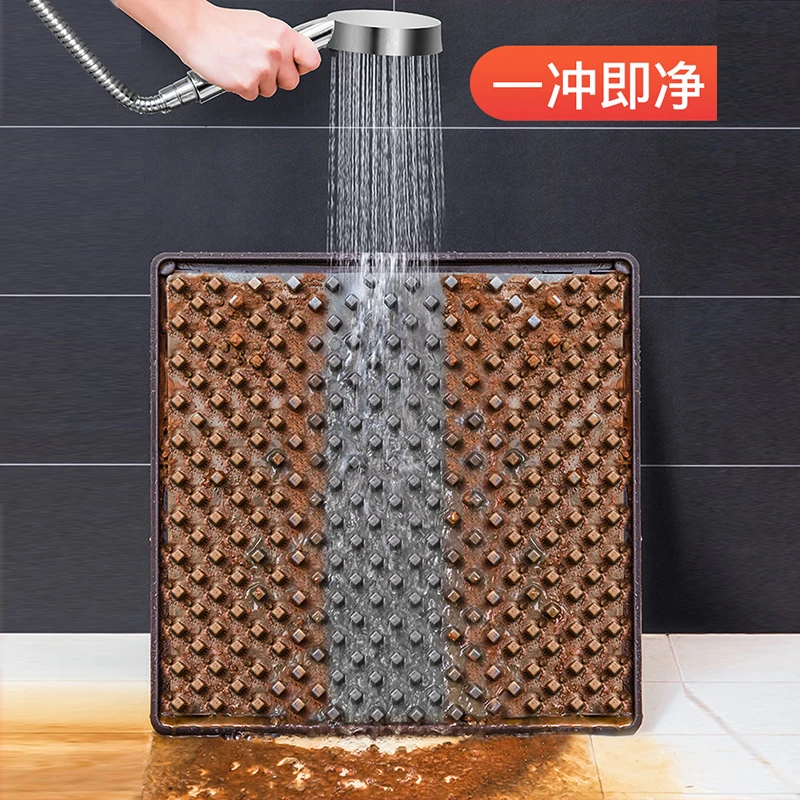 Disinfecting 3D clean floor mat remove dusty absorbing water