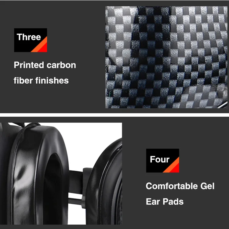 Raytalk B-50CF Dual-халява уха bluetooth гарнитура легкого углеродного волокна чашки наушника 23dB НРР для Kenwood двухстороннее радио