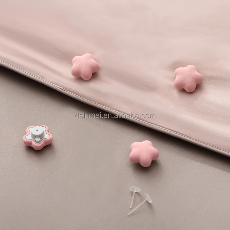 4pcs Safety Non-slip Quilt Blankets Bed Sheet Fastener Cute Dekbed Clips Pins Star Duvet Cover Clip Quilt Holder