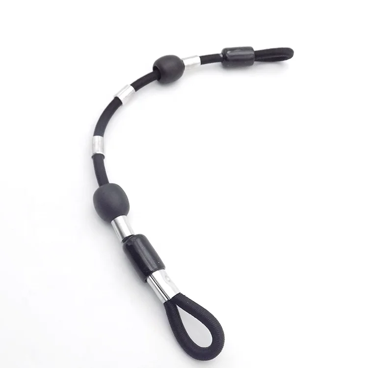 Guofeng Selling Stainless Wire Rope Black Gym Rope Fittings Fitness Sports Accessory Rubber Ball Fitting