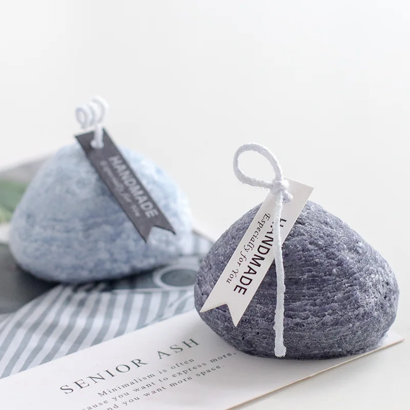 Stone candle mold ins Korean simulation pebble silicone model scented candle DIY material silicone