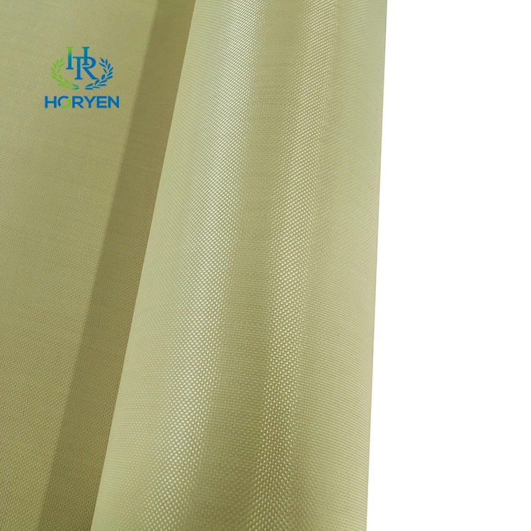 High strength fire resistant woven para aramid fiber fabric 1500d 180gsm
