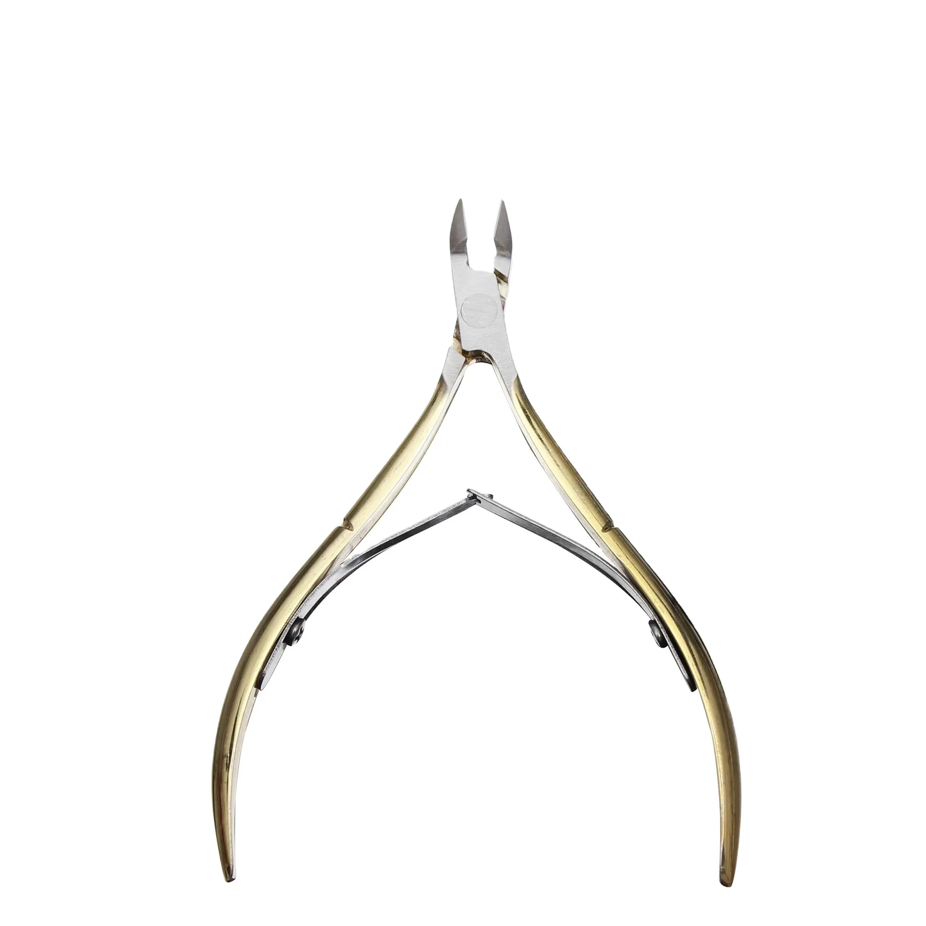 Chinese factory gold cuticle nipper kits beauty tool nail nipper cuticle clipper