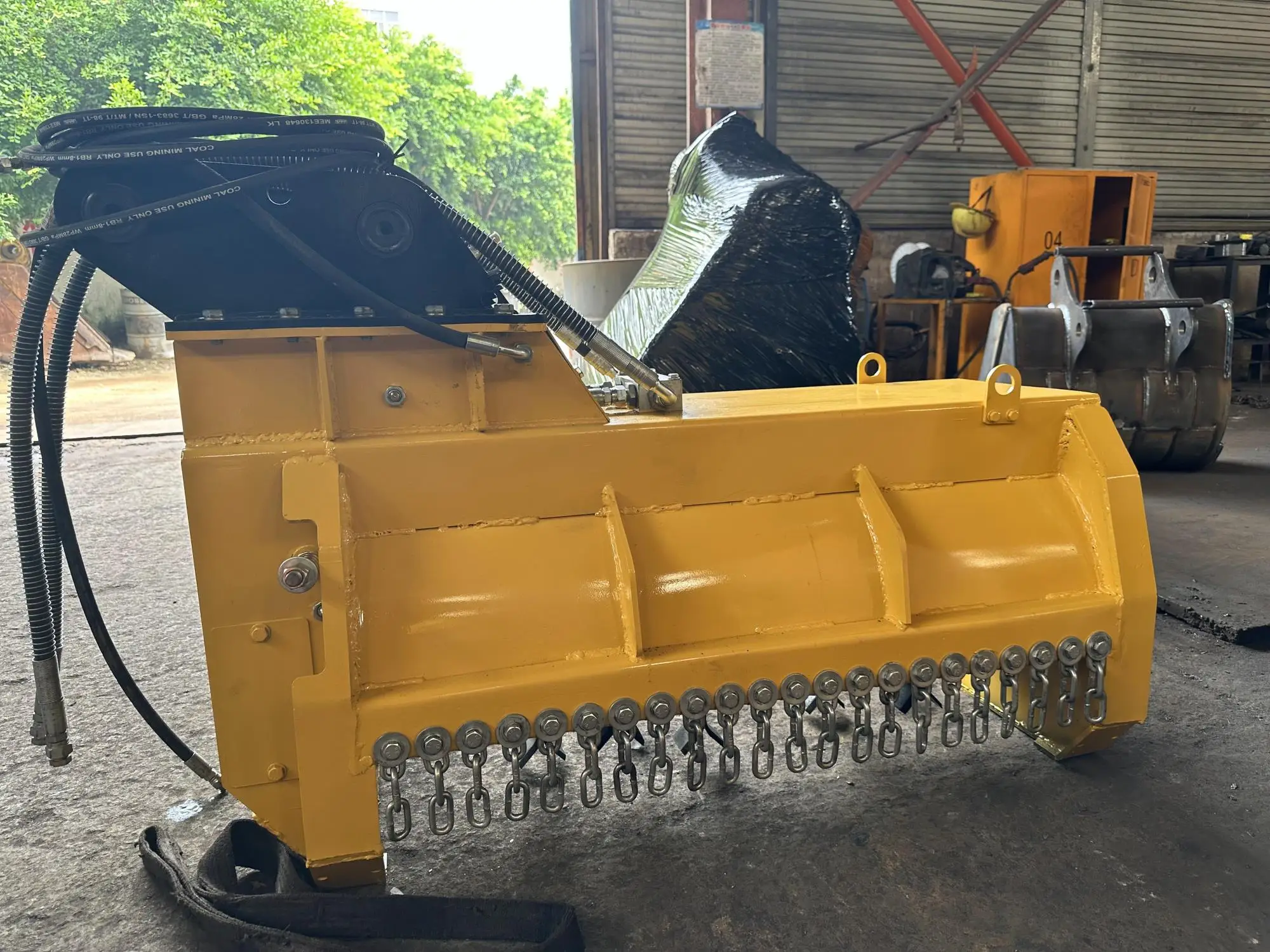 Factory Supplier Operate Width 600/1000/1400/2000MM Weeding Flail/Hay Mower Sharp Blades 2-30 Ton Excavator TB PC CAT New Motor