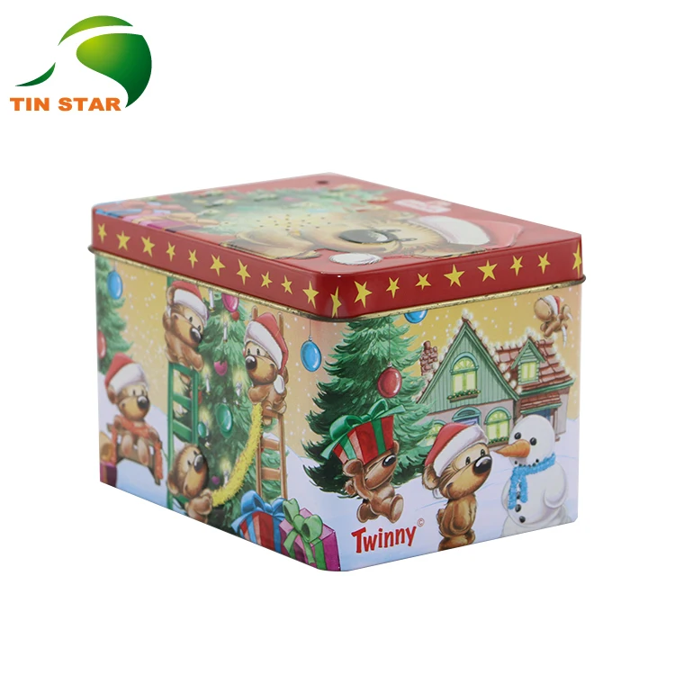 Quality metal tin manufacturer wholesale custom new design chocolate tin box and cookie box