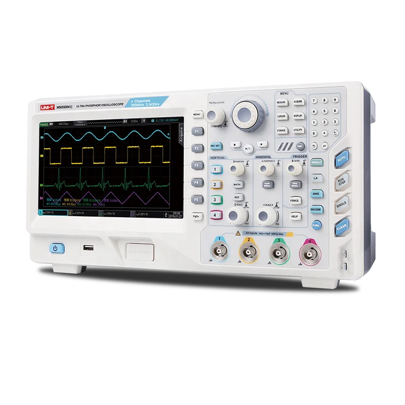 UNI-T MSO3000E серии цифровой осциллограф смешанный сигнал портативными осциллографами