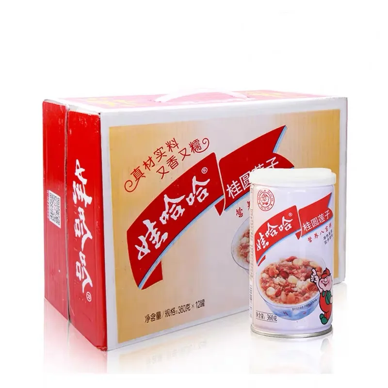 Wholesale Delicious Rice Porridge Longan and  Lotus Seed Eight  Treasures Porridge  Meal Replacement