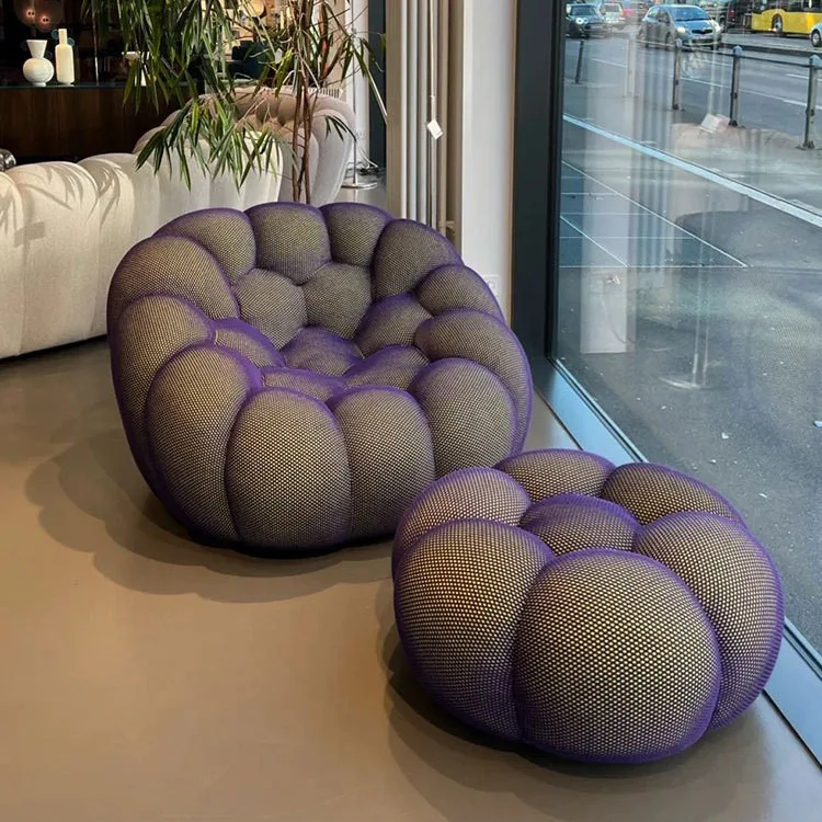 Home Furniture Modern Style Living Room Sofa Roche Bobois Bubble 3 Seater Sofa Lounge Leisure Sofa