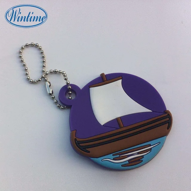 hot selling 3d rubber PVC keyring