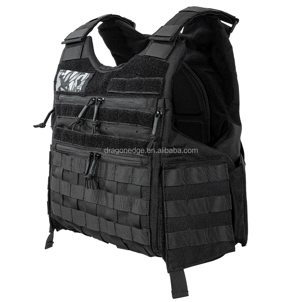 SPARK TAC Woven tape Velcro outdoor safety defense equipment personal  Protective Training Tactical Vest