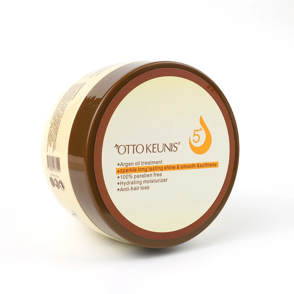 OEM ODM 250ml 500ml Amazon hot selling argan oil coconut oil hydrating mask for wigs hair extension hair