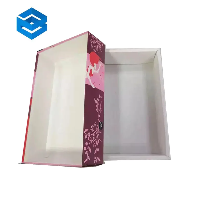 Custom Printed Cardboard Banana Packaging Empty Fresh Christmas Fruit Gift Box