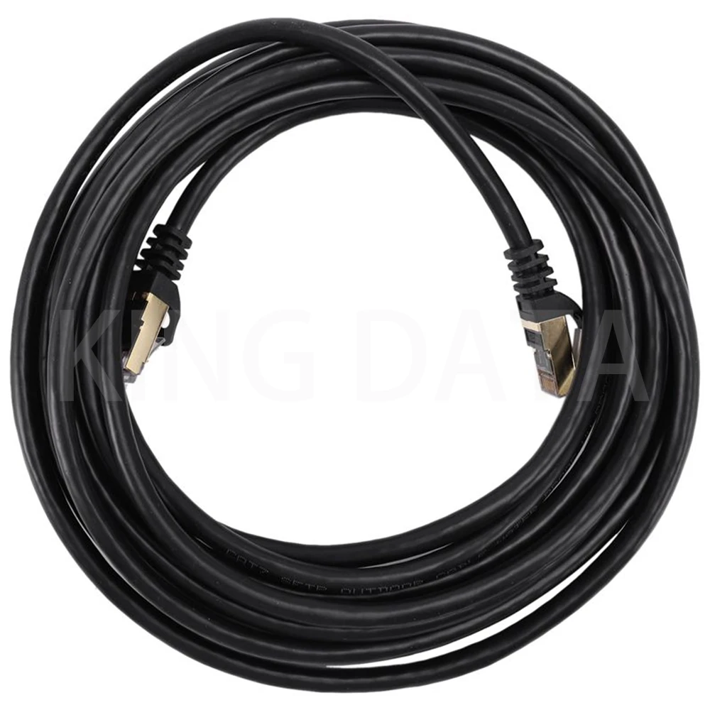 Factory direct supply PVC LSZH Jacket Sftp Ftp Cat7 Ethernet cable 8 core shielded twisted pair high-speed transmission cable