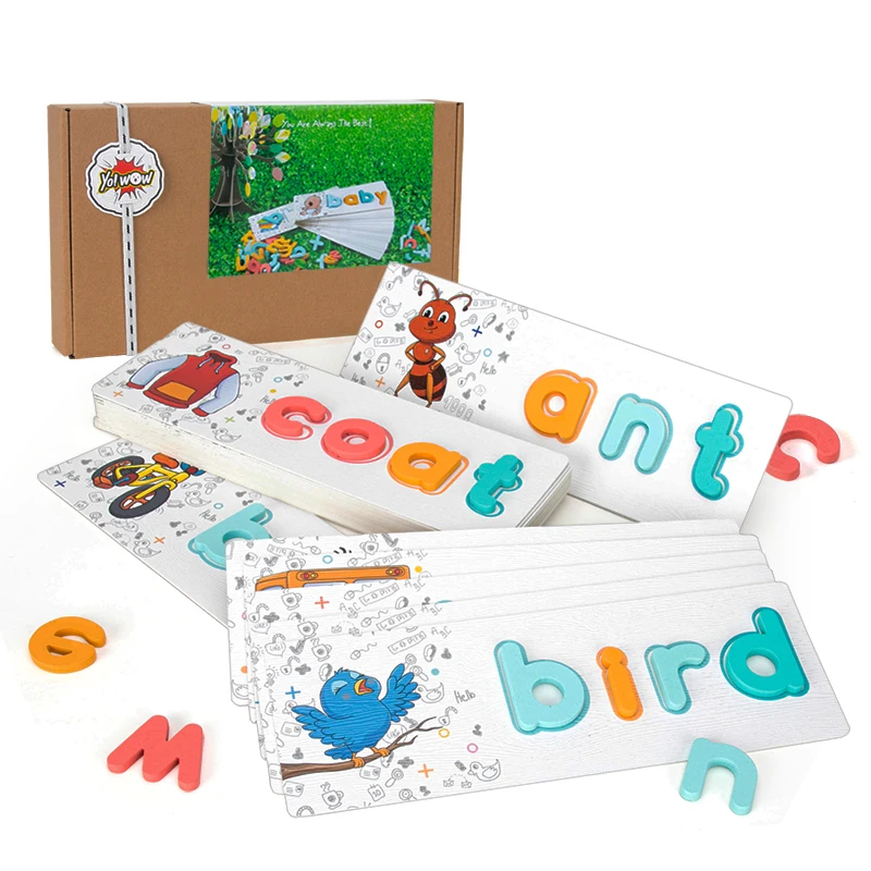 
 Новинка 2020, оригинальная игра на английском языке, подходящая доска для малышей, детские деревянные развивающие игрушки  