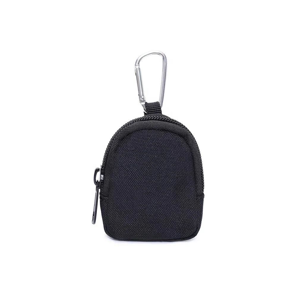 Johold Mini Tactical waist pouch Small Wallet Key Holder Purse Money Coins Pocket with Hook waist belt bag