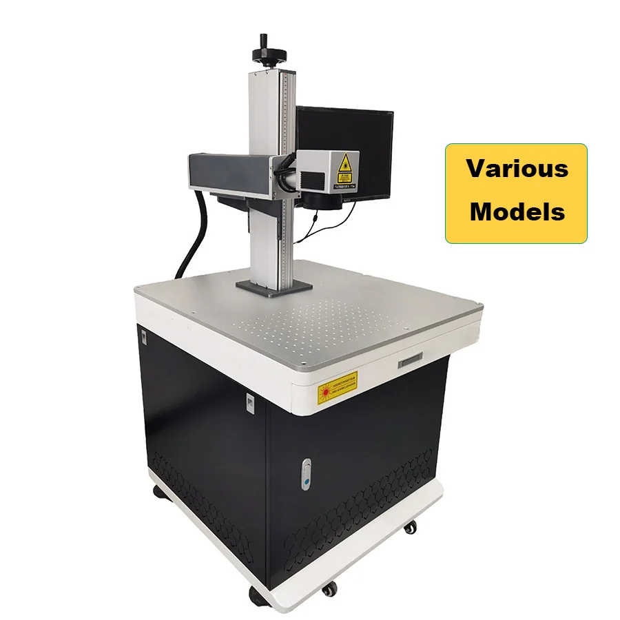 20W-100W 3d fiber laser marking machine 50W engraving lazer equipment