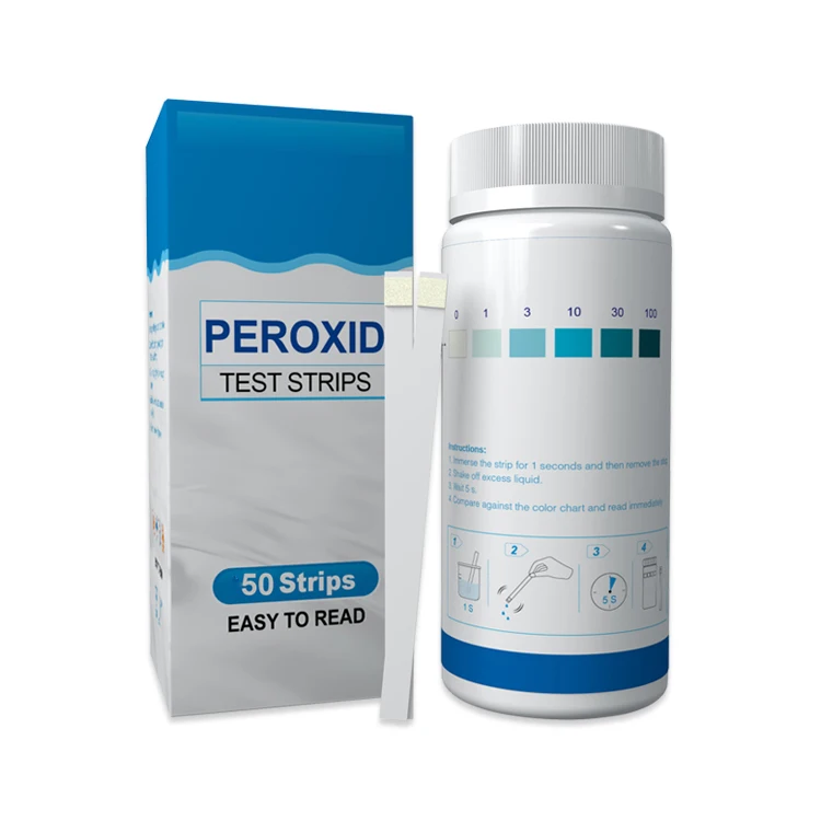 Hydrogen Peroxide Strips 0-100 Are Versatile For A Wide Range Of Industries And Relied On To Test Swimming