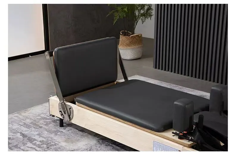 PLT02 factory directly wooden folding pilates reformer machine wood foldable pilates reformers