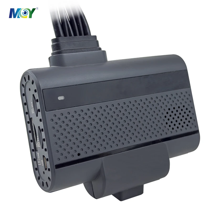 Car 4CH 1080P 4G GPS wifi ADAS DMS Tracking Device Vehicle Accessories Hidden Dashcam Inside With Phone APP Platform AI DashCam