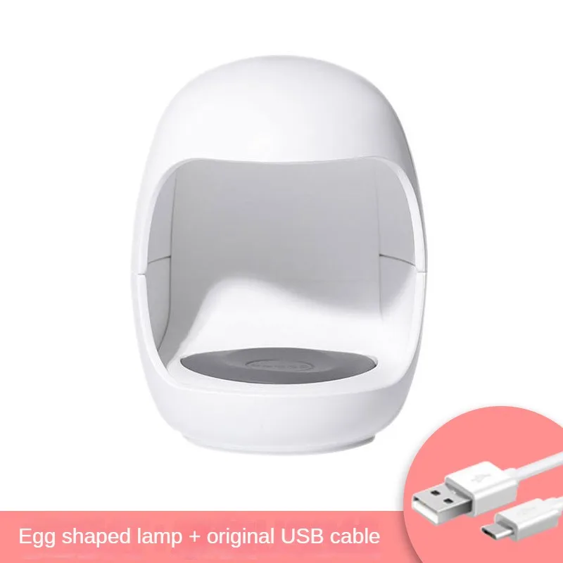 Mini Nail LED Lamp, Gel Nail Lamp Nail Art Tools, Manicure UV LED Light for Gel Nail Art Flash Curing Lamp DIY Nail Art