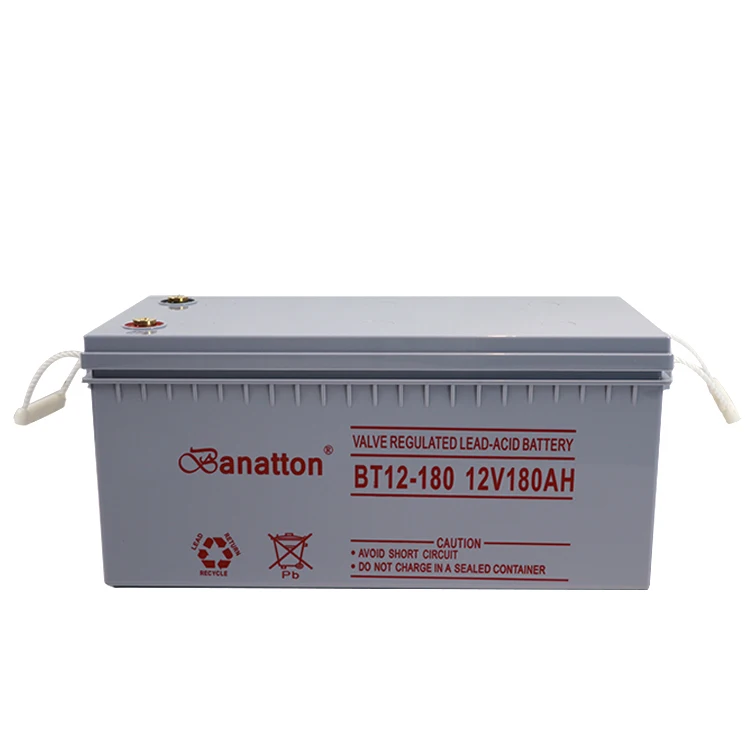 Banatton Bateria Baterias Solares Batterie Solaire 12V 180Ah Best Sale Lead Acid Battery  Accu Pil Batterie Au Plomb
