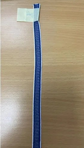 Credit Ocean custom style and size jacquard warp knitting webbing suitable for clothing, shoes, bags