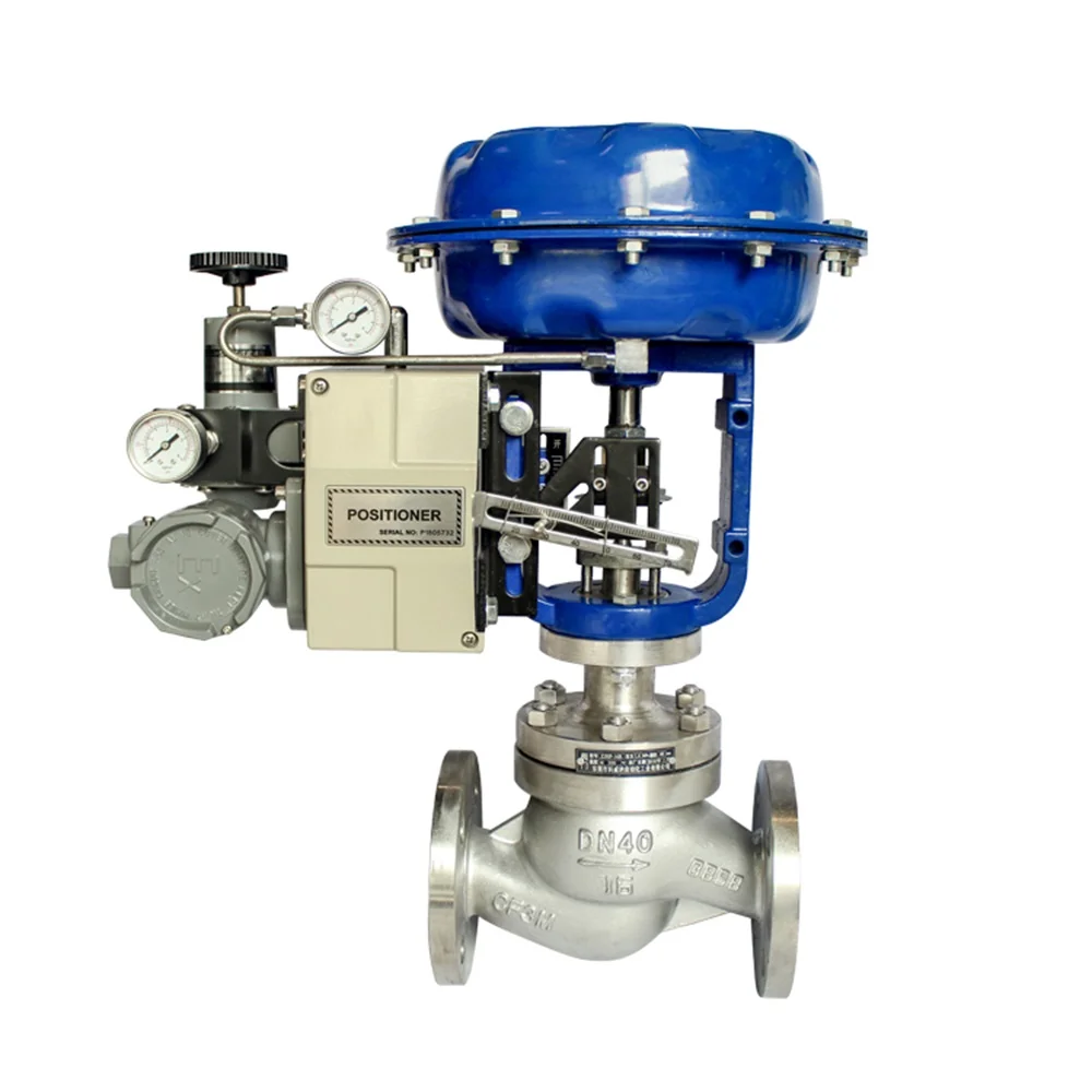 COVNA Control valves pneumatic diaphragm control globe type valve for power plant and dairy pasteurizer