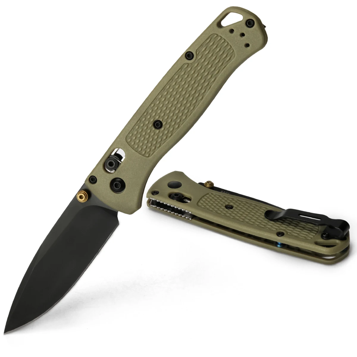  Карманный нож BM 535 Classic S30V со стальной ручкой G10 складной с осью