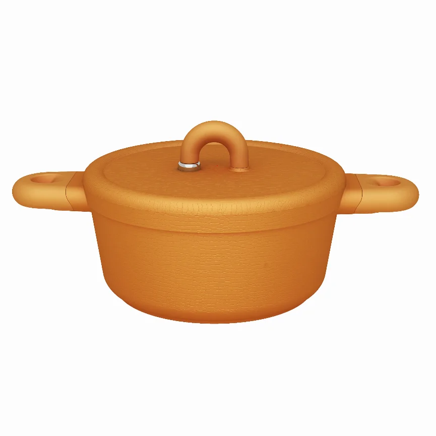 Non-stick die-cast aluminium pan Induction Cookware with ceramic or PTFE coating PFOS  PFOA Free