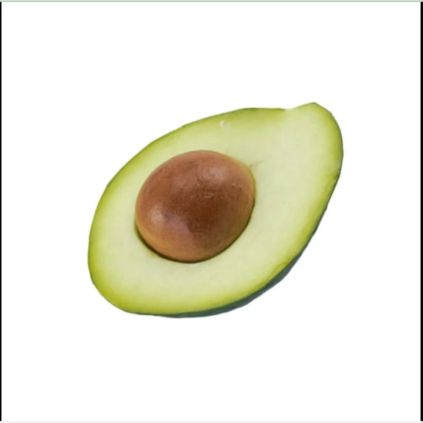 Fake Large Papier Mache Avocado Vegetable Fruit ~ Theater Prop Home Decor