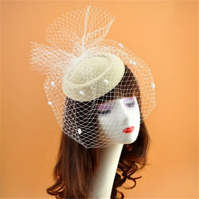 2021 Free Shipping Top knot Hat Feather Elegant Headpiece Hair Accessories Fascinator Hats Base