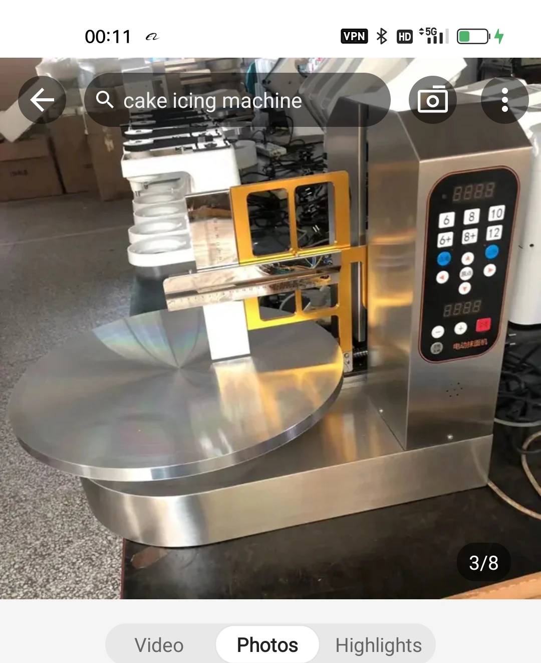 Flour Mill Machine Fully Automatic Cake Spreading Machine Milk Cake Making Machine