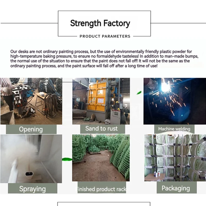 Factory supply height adjustable plastic seats school desk and chair set student furniture