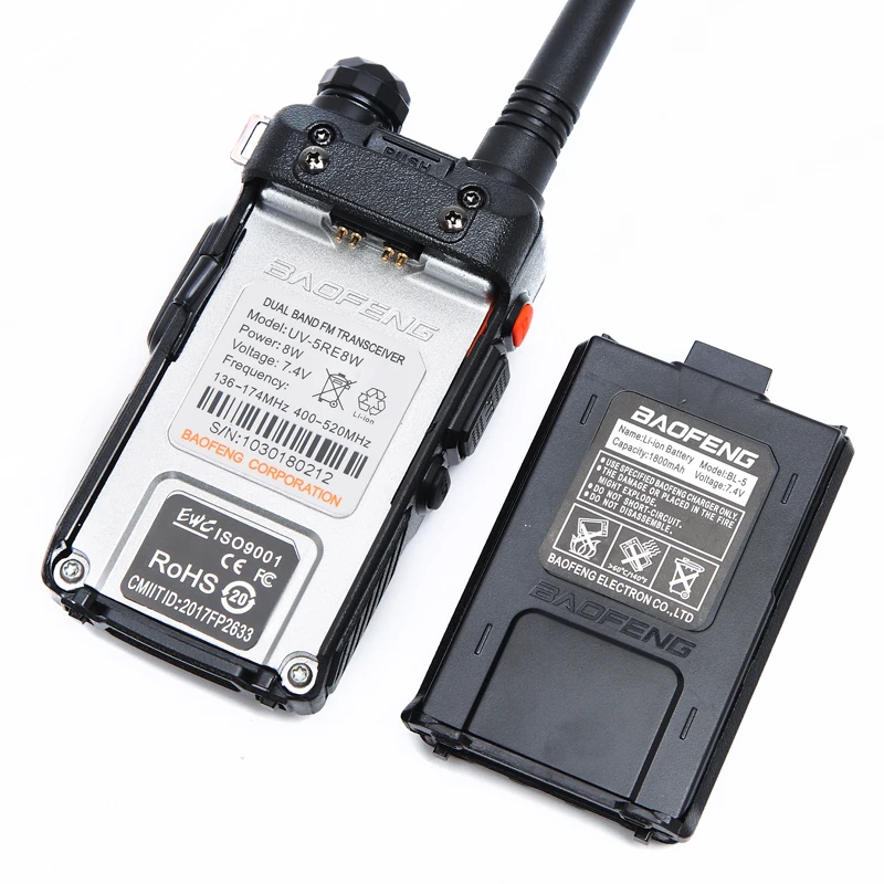 Baofeng Radio UV5R Uv-5R Accessories Walkie Talkie Battery for Baofeng Uv 5R KD0185